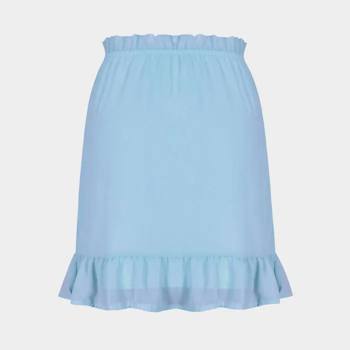 Женская юбка с высокой талией, короткая мини-пляжная юбка для лета вечерние GDD99