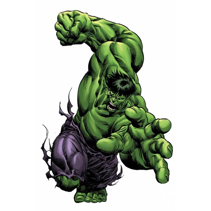 12 Супергерой Халк Мода Marvel Comics шелковая в стиле ретро, домашний декор плакат Размер 27X40 см 30x45 см - Цвет: 12
