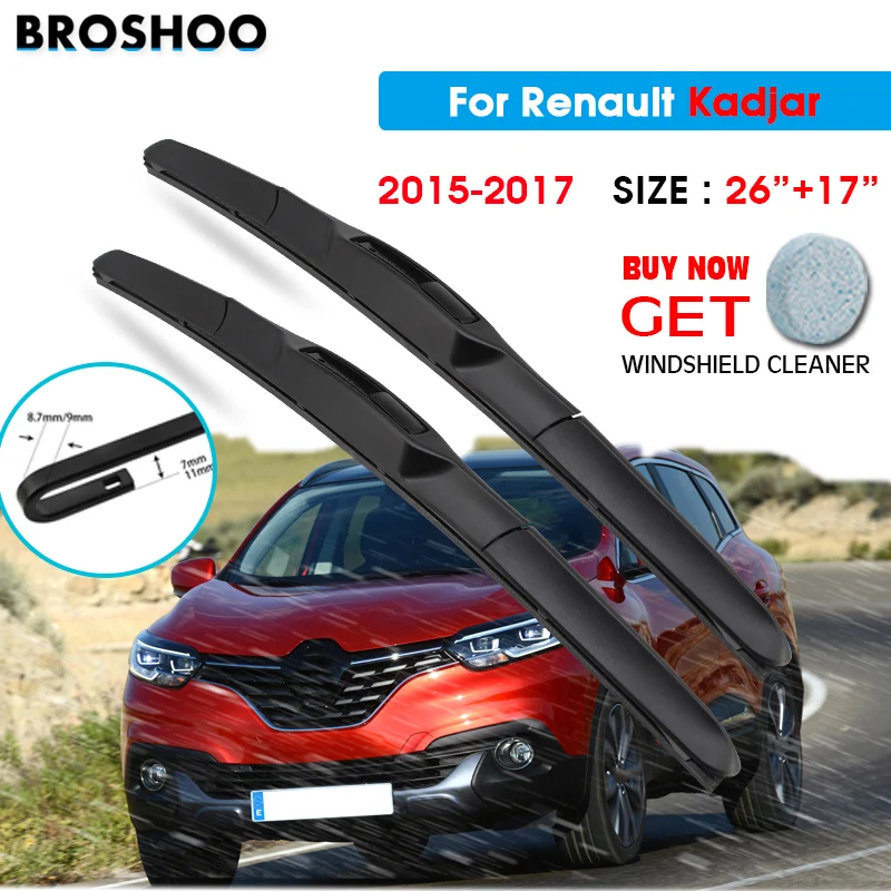 CarWiperBladeForRenaultKadjar261720152017AutoWindscreen