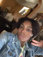 Beeos-peluca corta con rulos de corte Pixie 250%, 4x4, pelucas de cabello humano brasileño Remy, cabello humano de 8 pulgadas prearrancado con pelo de bebé