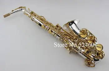 

A-992 gold and silver color alto saxophone