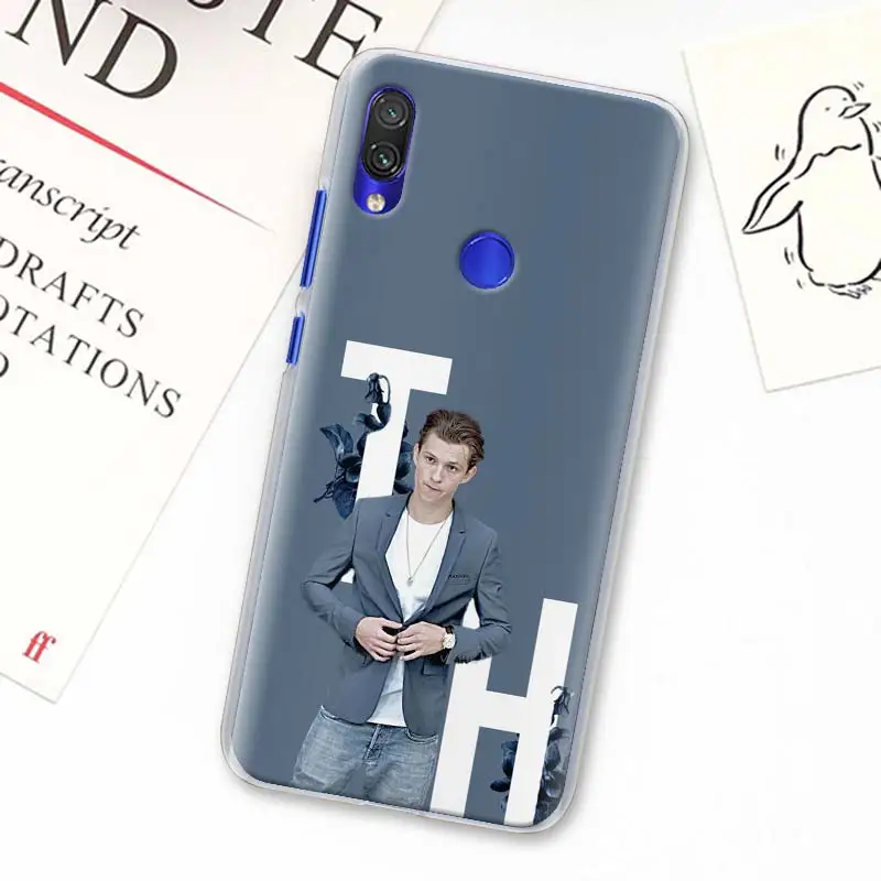 Чехол для телефона Marvel Человек-паук том Холланд для Redmi Note 5 6 7 8 Pro 8T S2 GO Redmi 7 7A 8A K20 Pro 6 6A 5 Plus Твердый Чехол