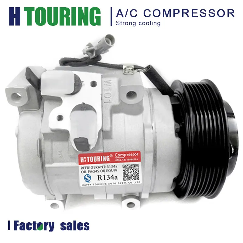 10S15C компрессор кондиционера для автомобиля Toyota Hilux Vigo Fortuner 447190-3230 447220-4713 447190-3170 4472204713 4471903230 4471903170 7pk