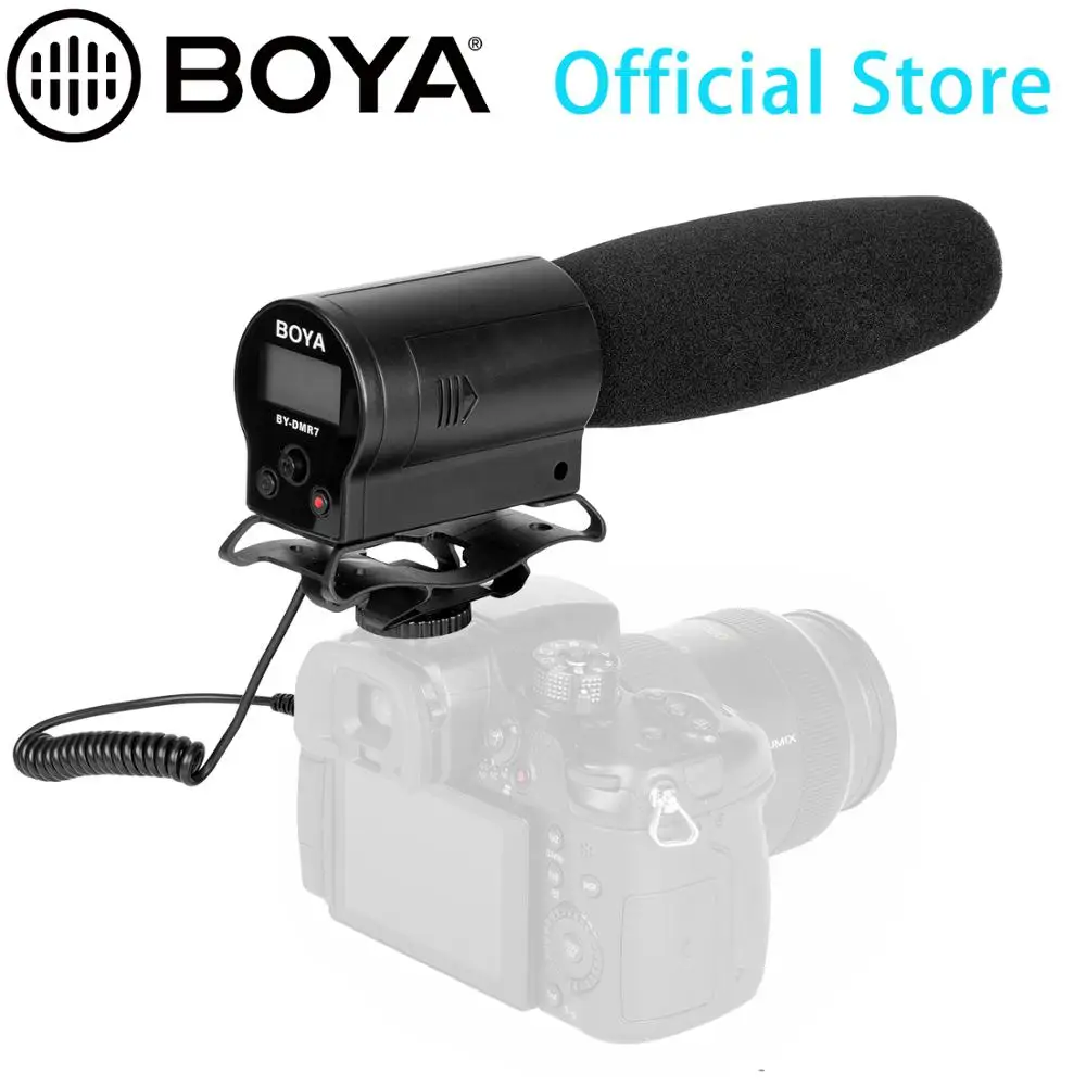 BOYA BY-DMR7 Shotgun Condenser Microphone