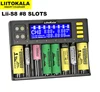 LiitoKala – chargeur de batterie Lii-S8 Li-ion 3.7V NiMH 1.2V Li-FePO4 3.2V IMR 3.8V, pour 18650 26650 21700 26700 AA AAA ► Photo 3/5