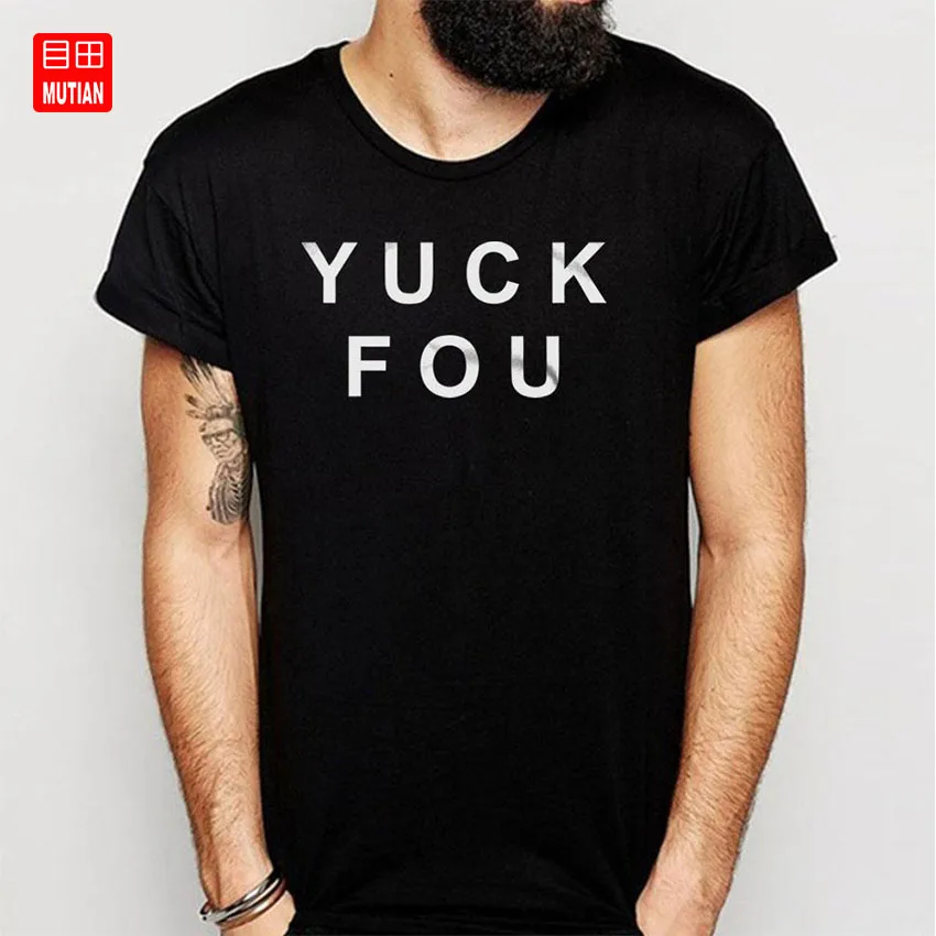 Yuck Fou Bella Hadid Funny Rude You T Shirt|T-Shirts| - AliExpress