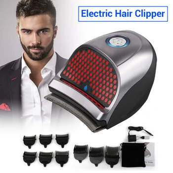

Portable Hair Clipper Rechargeable Haircut Men's Professional Electric Hair Trimmer Beard Trimmer Hair Cutting 9Pcs Limit Comb