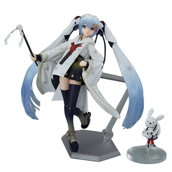 

2019 New anime girl cute Red-crowned Crane Snow Figure Version PVC Action Figures Toys