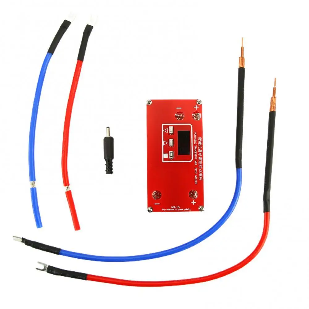 

Portable Mini Transistor Spot Welding Pen DIY 18650 Battery Spotwelder Machine