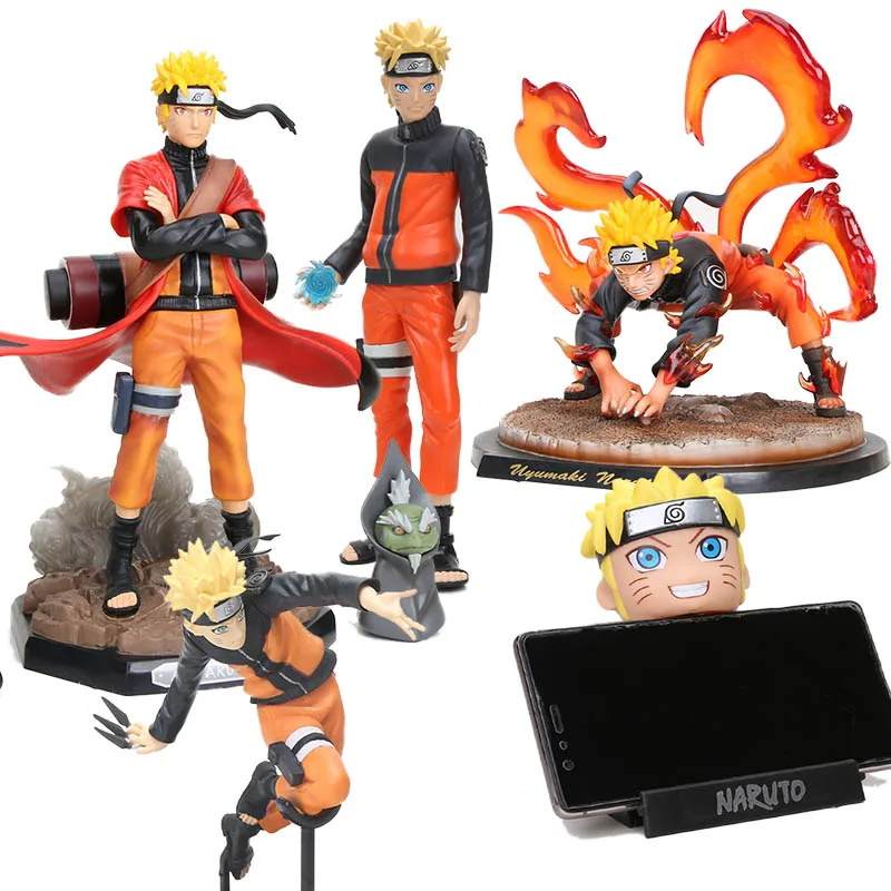 Статуэтка Узумаки Kyuubi Kurama из аниме Shippuden коллекционные игрушки кукла | Игрушки и