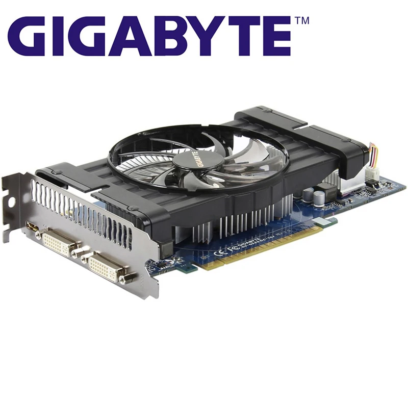 GIGABYTE, оригинальная видеокарта GTX550 Ti, 1 ГБ, 192Bit, GDDR5, видеокарты для nVIDIA Geforce GTX 550Ti, 1 г, HDMI DVI, используется GTX650 750
