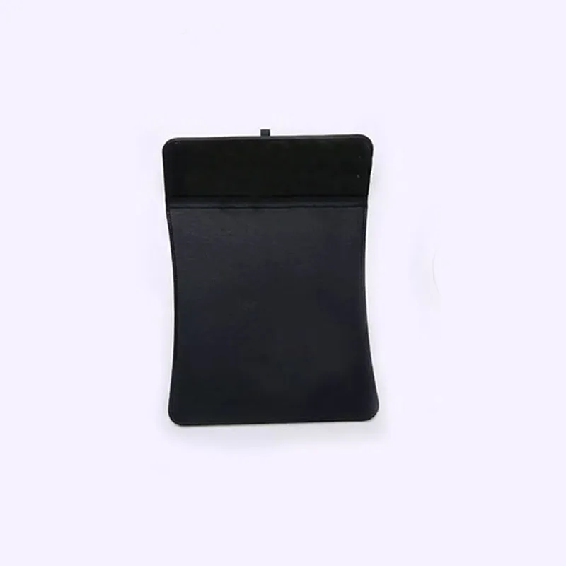 Qi Беспроводное зарядное устройство зарядный коврик для мыши кожаный не горячий коврик для мыши для IPhone X/8 8 Plus samsung S8 Plus/S7 S6 Edge Note 8 Note 5 - Цвет: Black