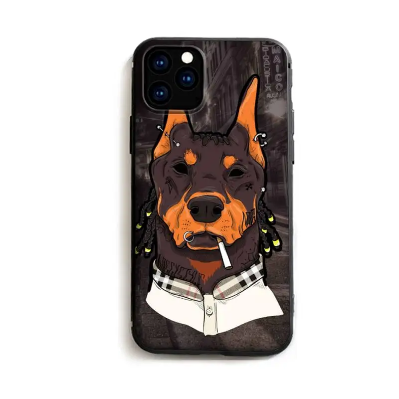 Чехол для телефона с изображением таксы и собаки iPhone 11 12 13Pro mini xs max pro XS MAX 8 7 Plus X 5S SE