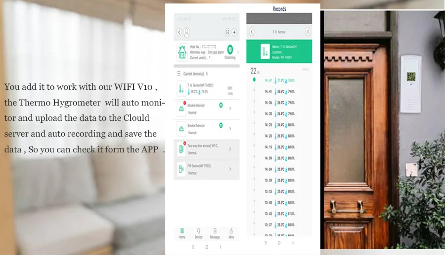 Беспроводная домашняя охранная сигнализация Sgooway EN RU поддержка языков ES Wi Fi