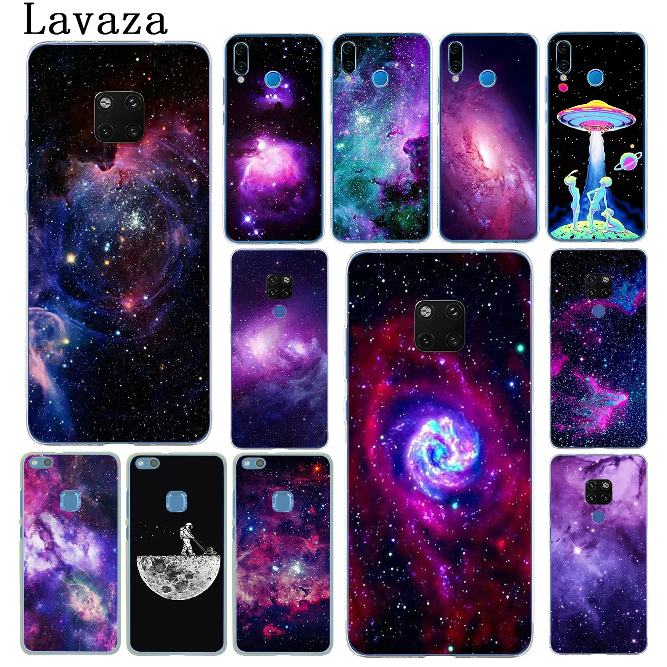 Lavaza фиолетовый Космическая Звезда чехол для телефона huawei mate 30 10 20 Pro Lite Nova 5I 4 3i 3 2i 2