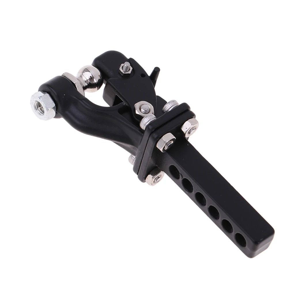 Metal Adjustable Drop Hitch Receiver for Traxxas 4 -4 RC Rock Crawler