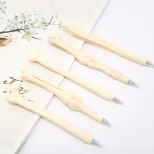 Funny Kawaii Bone Ballpoint Pen Cute Stationery Ball Item School Office Accessory Supply Kids Christmas Freebie Store Thing Bts