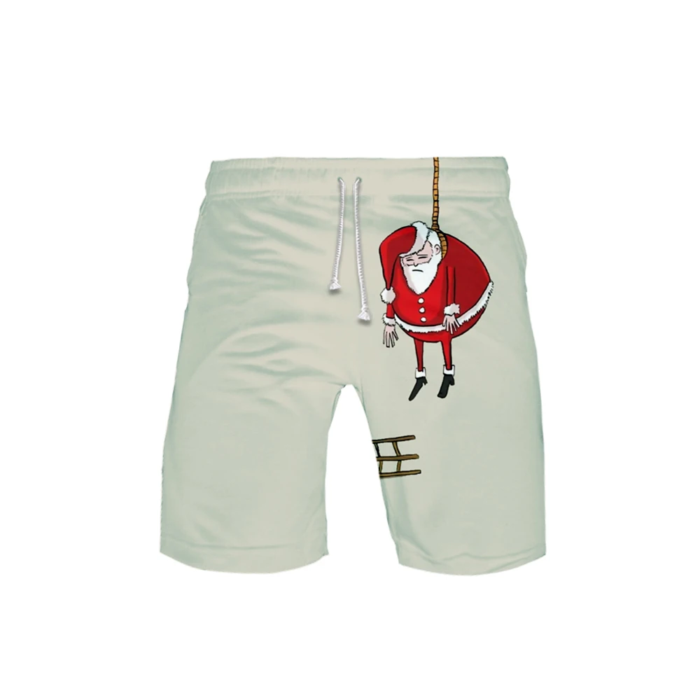 3D веселый рождественский купальник плавки шорты пляжные шорты Плавки Мужские Спортивные Повседневные