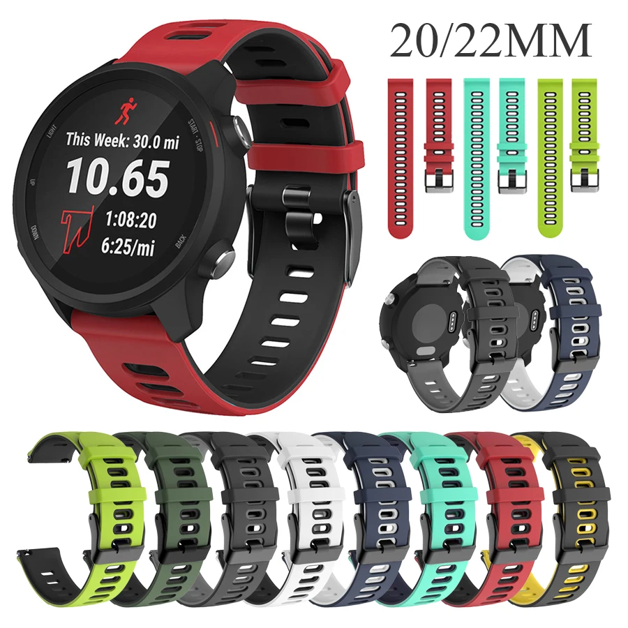 Sport-Bands Bracelet Wrist-Strap Stratos Amazfit Gtr Xiaomi Silicone 3-Watch 22mm 20mm