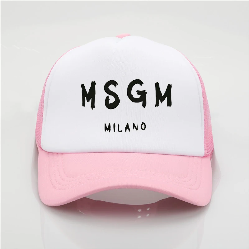 Модные шапки Msgm логотип унисекс регулируемая крышка спортивные бейсболки Кепка Солнцезащитная хип хоп шляпа