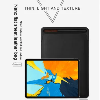 

Fashion Case Cover Bag Leather Sleeve For 2018 iPad Pro 12.9inch&Storage For Apple Pencil PU Leather Protection Briefcase