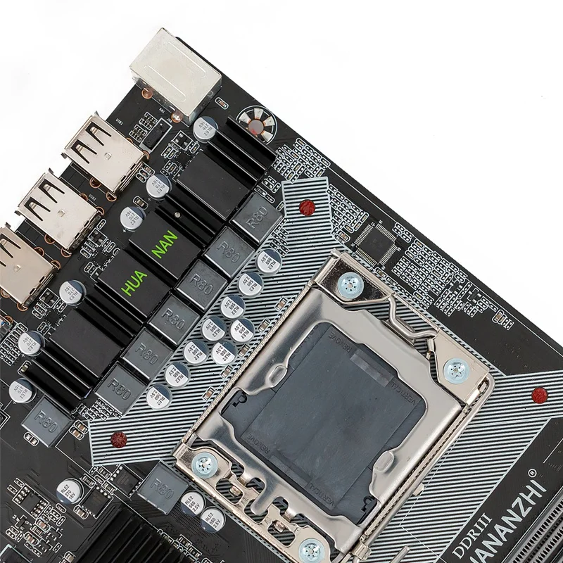 HUANANZHI X58-RX3.0 V110 материнская плата X58 для Intel LGA 1366X5650X5675 DDR3 1066/1333 МГц 16 Гб PCI-E SATA2.0 USB3.0 M-ATX