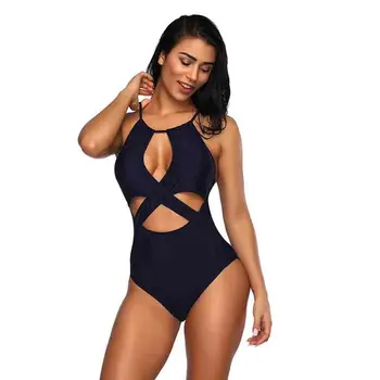 

Sexy Bikini Women Swimsuit Push Up Swimwear Sexy Halter Bikini Black White Bathing Suit Biquini Female Beachwear Beach