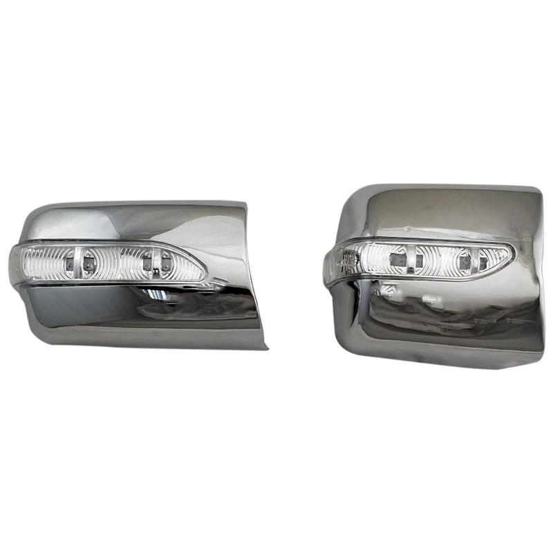 Боковое зеркало крышка с светодиодный Blinker LHD для Mercedes Benz W124 E Class 1986 1994|Зеркала и