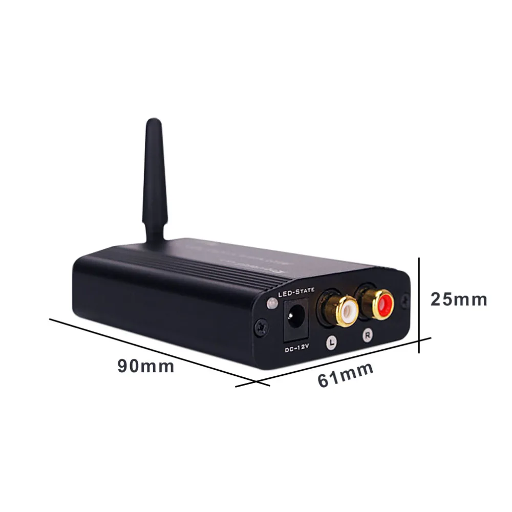 ROYANGES RS-2 5,0 Bluetooth музыкальная шкатулка HIFI2.0 усилитель аудио Bluetooth адаптер QCC3003 импортные компоненты