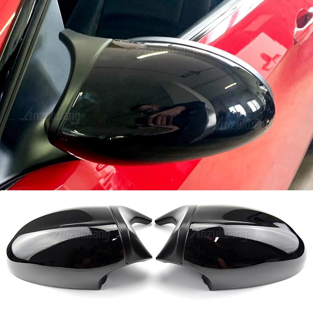 car mirror black cover