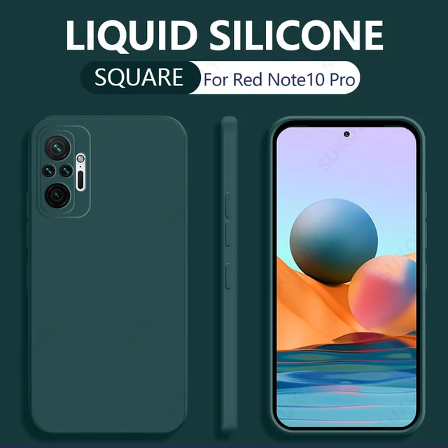 Luxury Square Phone Case For Xiaomi Redmi Note 10 11 9 Pro 10s 9s 8 7 Pro 9 9A Poco F3 X3 NFC GT M4 Mi 11 10T 11T Pro Lite Case Dark Green