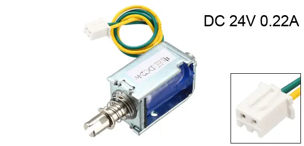 5.5mm 28g 0mm 350g UXCELL 1PCS Push Pull Type Solenoid Electromagnet Open Frame Linear Motion for Home Appliances Vending Machines 6 sizes - Цвет: 5.5mm 28g 0mm 350g