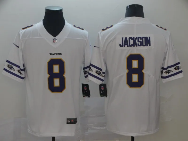 Мужчины Baltimore Lamar Jackson c. J. Мосли Джастин Такер Vapor Untouchable Limited Воронов Джерси - Цвет: 1