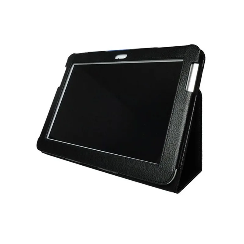 GT-N8000 N8000 N8010 N8020 PU Funda de Cuero para Samsung Galaxy Note 10.1 2012 Release N8000 Tablet Magnet Flip Stand Cover-Rosado