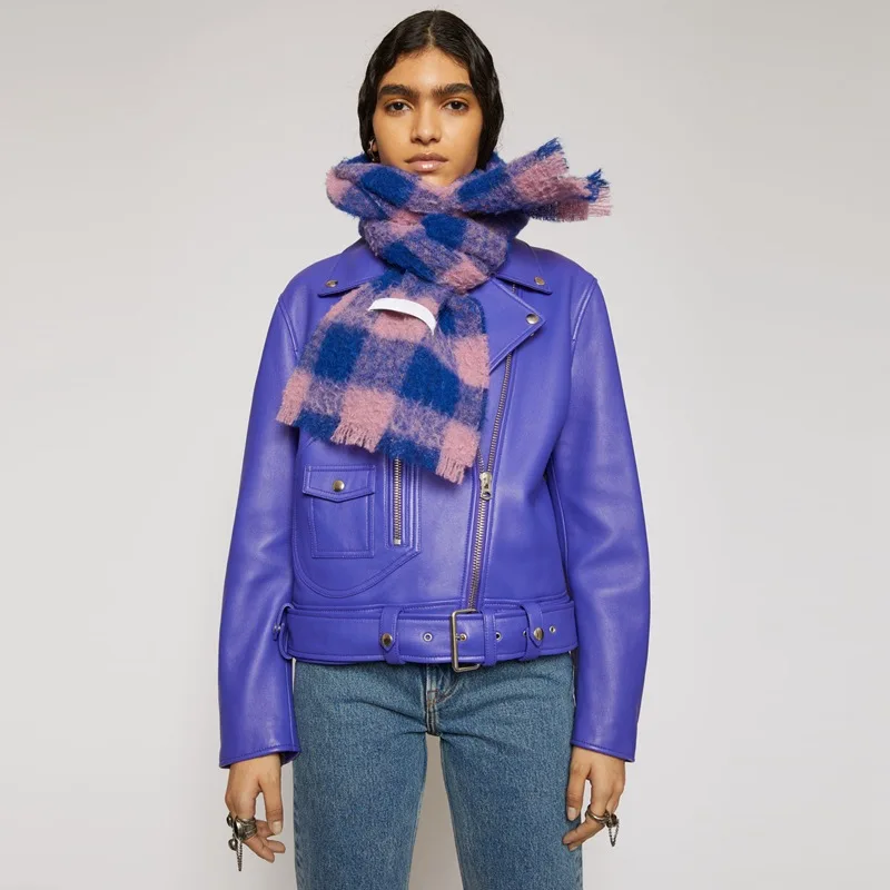 New 2021 AC studios men and women winter scarf Shawl Shawl warm shawl women cashmere blanket cashmere scarf neck scarf