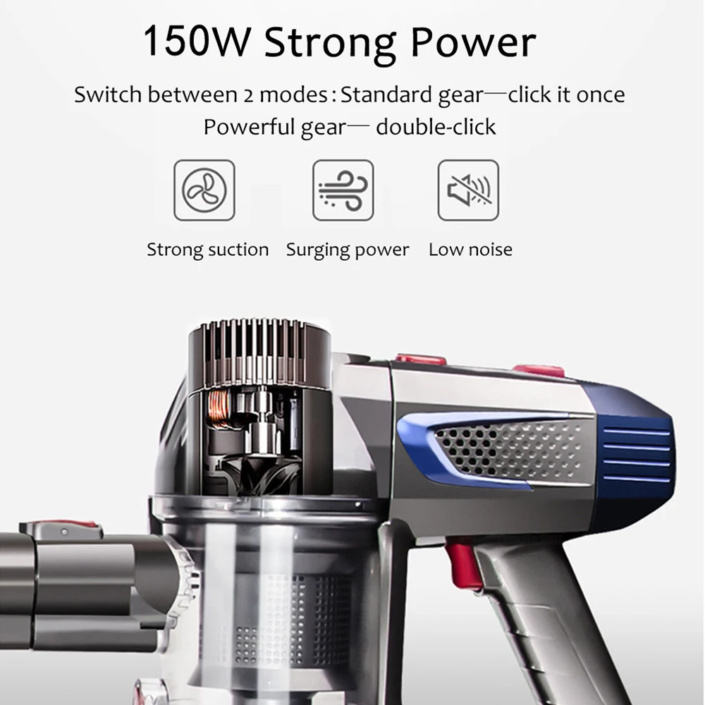 Smart Home Handheld Wireless Vacuum Cleaner Portable 9000Pa Strong Suction Dust Collector Cyclone Filter Aspirator - Image 4