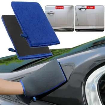 

Car Reusable Durable Clay Mitt Glove Auto Washing Magic Cloth Polished Cleaning Tool