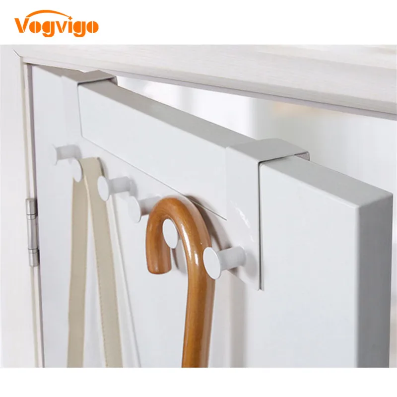 VOGVIGO, прочный дверной крючок, настенная вешалка для шляп, крючки с подшипниками, черный, белый цвет, сушилка для одежды, вешалки для одежды