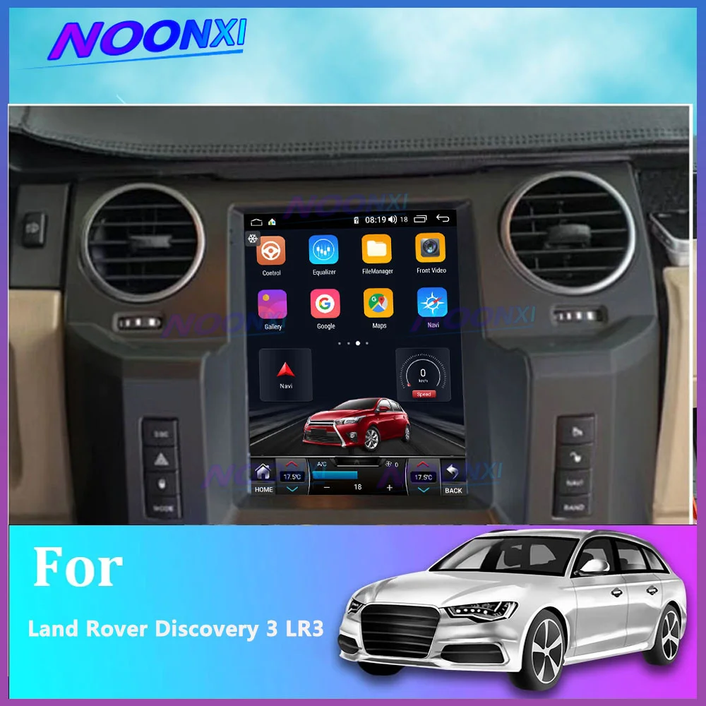 

Carplay 6 ГБ + 128 ГБ Android 11,0 для Land Rover Discovery 3 Автомобильный мультимедийный радиоплеер CARGPS DVD-навигация Авторадио головное устройство