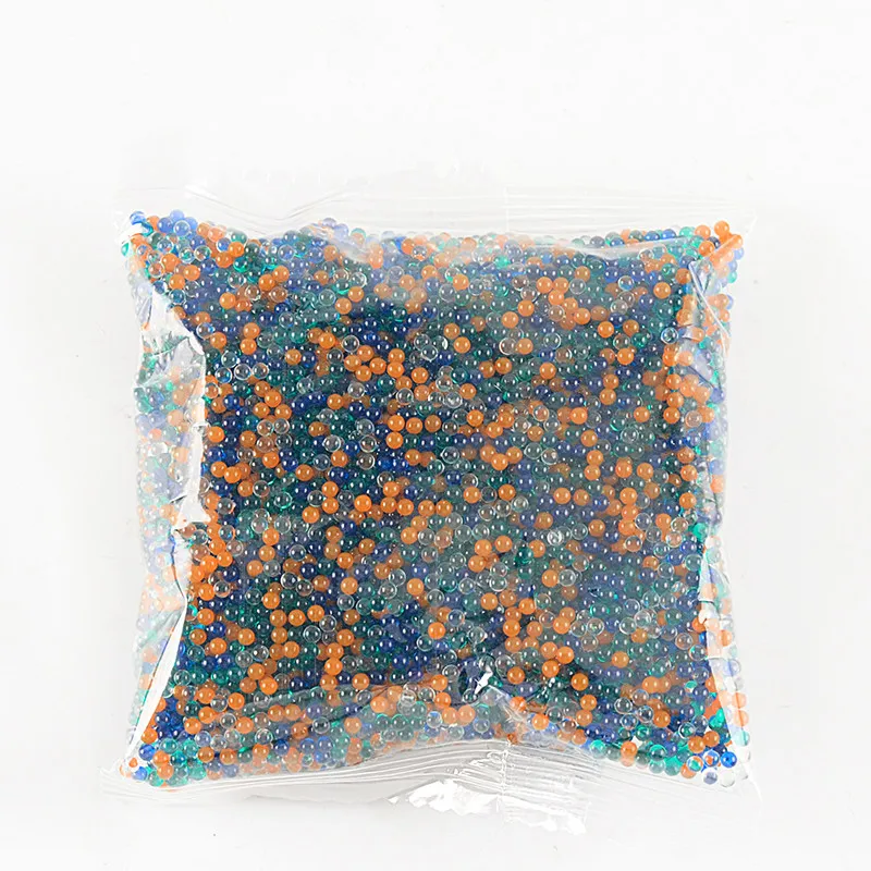 7-8mm 10000Pcs Colored soft crystal water paintball gun bullet grow water beads grow balls water gun toy for childs gifts - Цвет: Сливовый