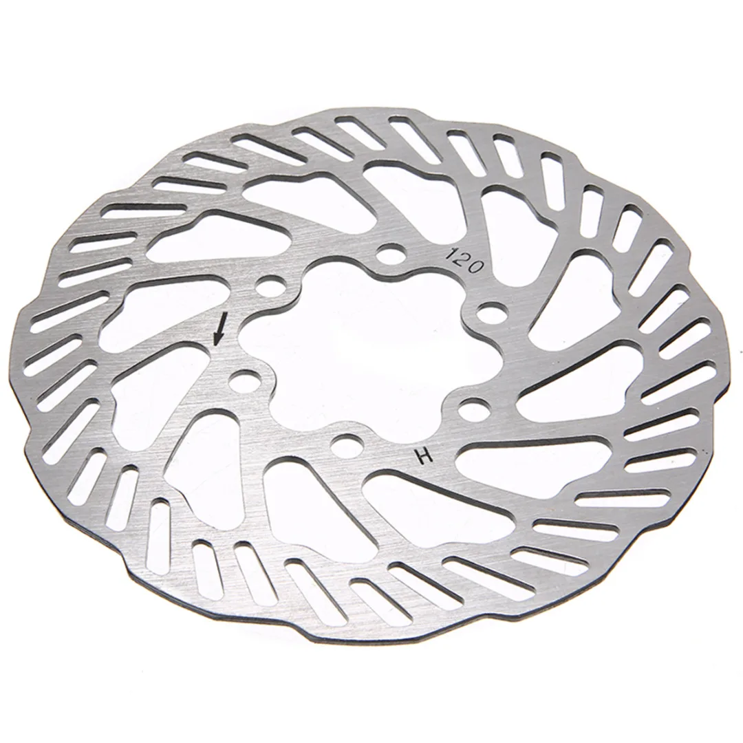 New Arrival Bike Brake Rotor 120/140/160/180/203mm Stainless Steel Bike Disc Brake Rotors + 6 Bolts For Mountain Road Bike