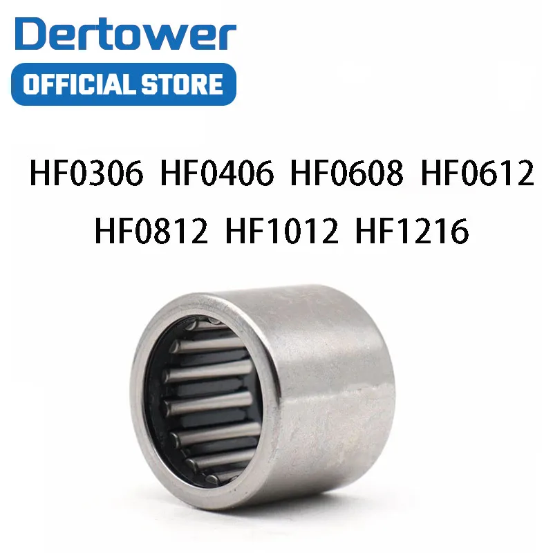 

5PCS HF0306 HF0406 HF0608 HF0612 HF0812 HF1012 HF1216 Single Way Needle Bearing One Way Roller Bearing