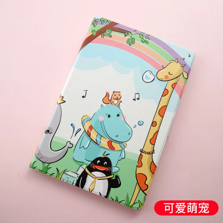 KAMC Магнитный чехол для huawei MediaPad T5 10, чехол s AGS2-W09, AGS2-L09, AGS2-L03, 10,1 дюймов, чехол для планшета, модный милый флип-чехол+ чехол - Цвет: KAMC