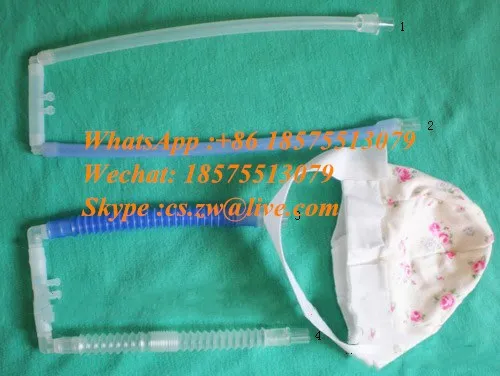 

Носовой катетер CPAP для педиатрических новорожденных, набор трубок для загруженности носа Cpap с детской шапочкой, загруженность носа для младенцев