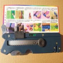 190 мм стеклянный алмазный резак для плитки, пластиковый нож для резки, многофункциональный инструмент для пробивания, точилка для лезвий, сделай сам, зеркальный ремонт