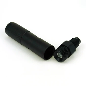 

New Paint Ball Pcp Air Quick Change 12G Co2 Adapter With Co2 88G Bottle Threads For Airforce
