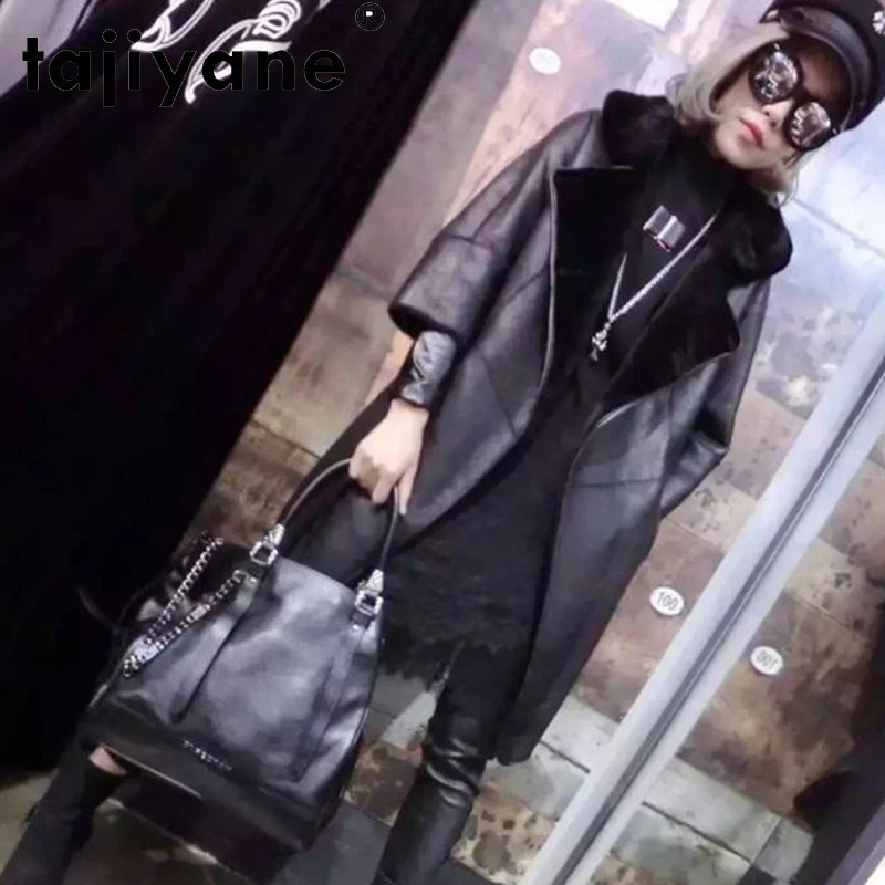 Tajiyane Winter Coat Women 2020 Genuine Sheepskin