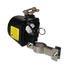 Автоматический манипулятор черный высокого давления прочный кухонный газовый домашний трубопровод 12 В с шаровой сигнализацией для ванной комнаты