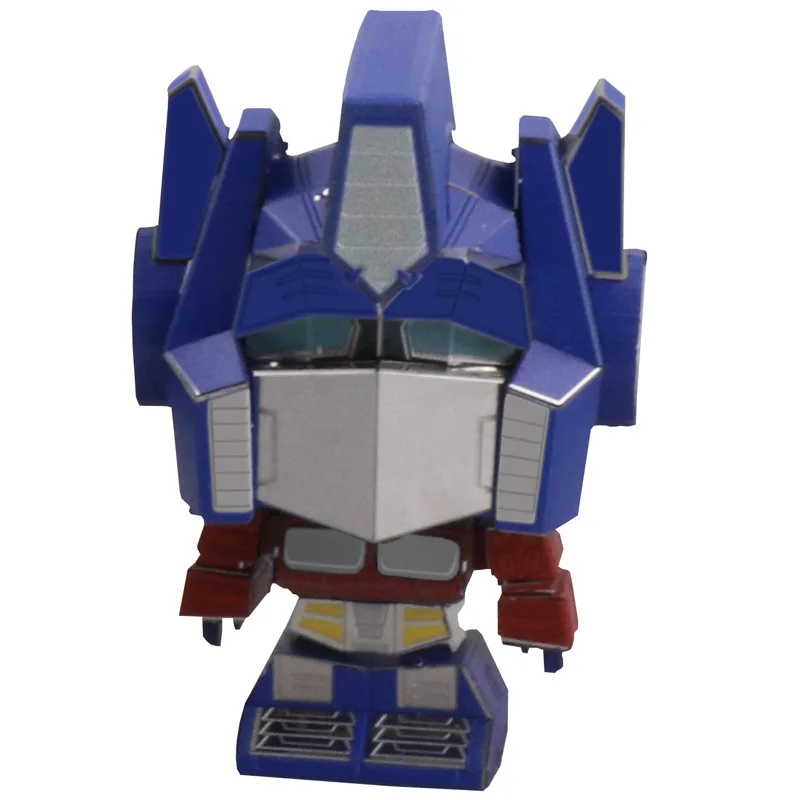 Металлическая Сборная модель трансформатора Autobot Q Версия 1 набор из 6 моделей - Цвет: Белый