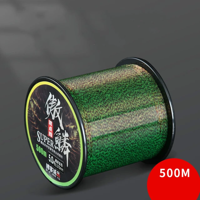 500m Invisible Fishing Line 5 Carp Fluorocarbon Line Super Strong